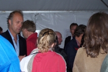 Bezoek minister Vogelaar