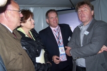 Bezoek minister Vogelaar