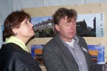 Bezoek minister Vogelaar