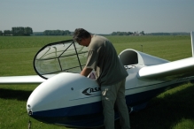 Zweven boven Biddinghuizen