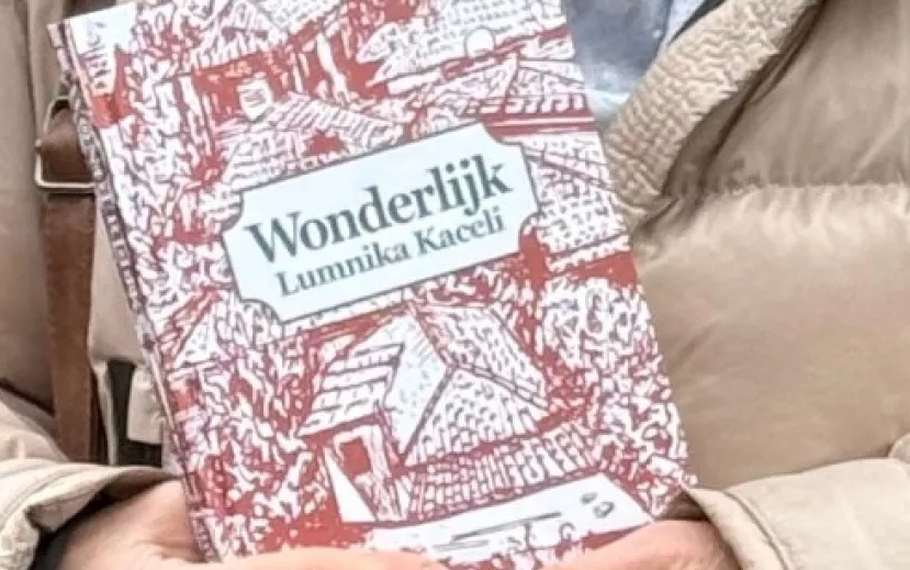 Lumnika Triest-Kaceli presenteert haar eerste boek