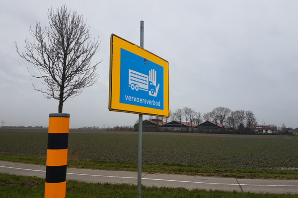 Vervoersverbod deels van kracht in buitengebied Biddinghuizen na vogelgriep in Swifterbant