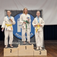 Franek verrast met zeges tegen hoger gegradueerde judoka’s