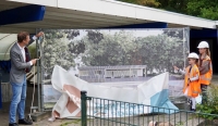 Feestelijke start renovatie zwembad De Alk in Biddinghuizen