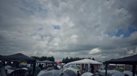 Camping Lowlands loopt vol terwijl eerste buien overtrekken