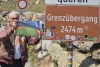 Biddinghuizer vlag op 2474 meter bij grensovergang