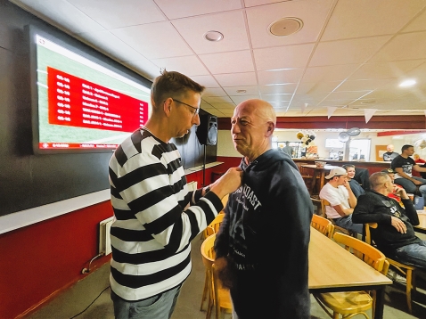 Eelse Bies Lid van Verdienste BAS Voetbal