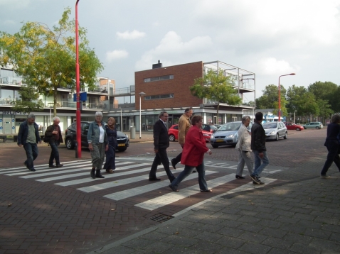 Vredeswandeling in Biddinghuizen