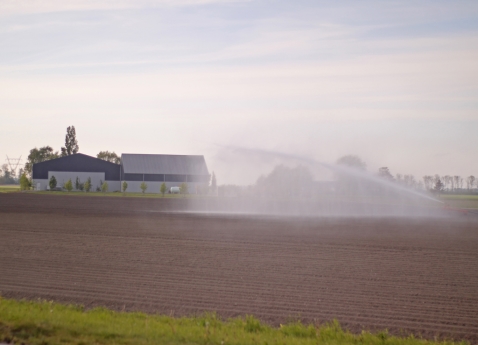 Beregenen in Flevoland is nog steeds mogelijk