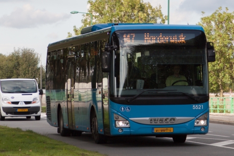 Staking in busverkeer, twee dagen geen bussen in Flevoland