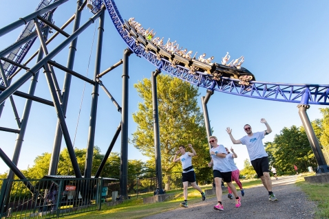 Rollercoaster Run bij Walibi Holland