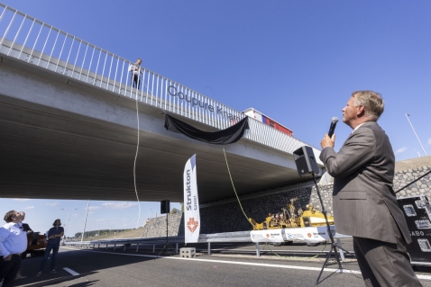 7 september: openstelling Coupure Knardijk voor het verkeer