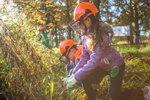 Samen iets doen voor de natuur op de Natuurwerkdag