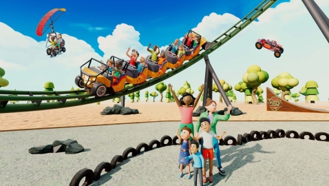 Walibi Holland opent een nieuw familiegebied: Speed Zone - OFF ROAD