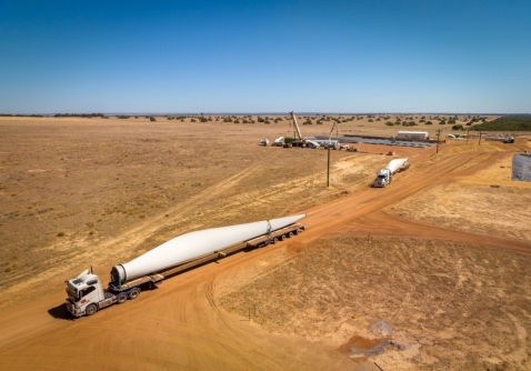 Gereviseerde windturbines uit Biddinghuizen vinden nieuw leven in Australië