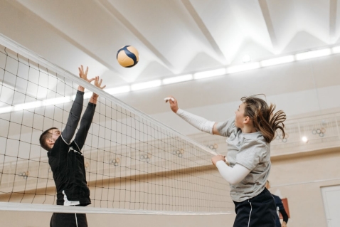 Jeugd en recreanten BAS Volleybal weer in actie
