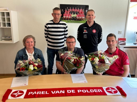 Technische staf eerste elftal BAS Voetbal compleet