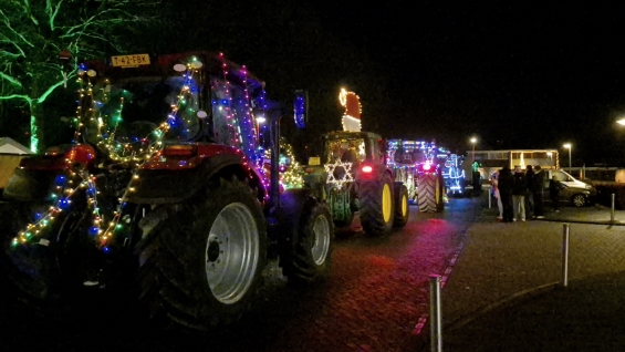 Lichtjestour Biddinghuizen zorgt voor magische avond