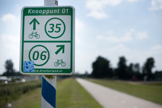 Geen snelle upgrade voor fietsroute richting Harderwijk