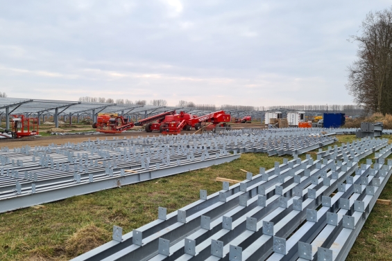 Zonnepark Dorhout Mees in gebruik voor balanceringsmarkten Zonnepark Dorhout Mees in gebruik voor balanceringsmarkten