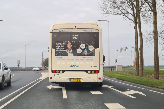 Minder uitval van busritten in Flevoland