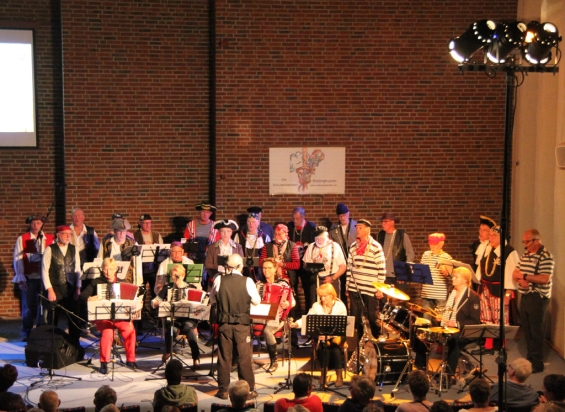 Jubileumconcert De Blauwbaarden op 20 september