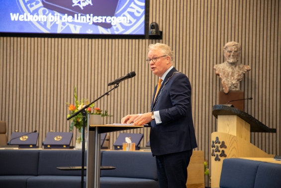 Gebben beëdigd voor tweede termijn als burgemeester