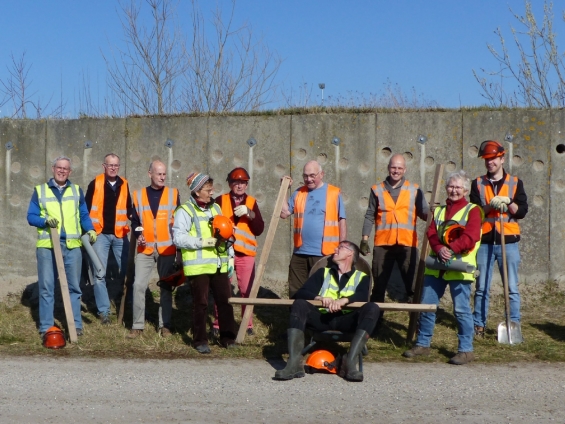 Wand voor oerverzwaluwen wordt broedklaar gemaakt, vrijwilligers gezocht