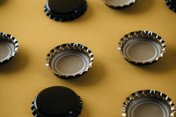 Container voor doppenactie op de Zaaiviool Container voor doppenactie op de Zaaiviool