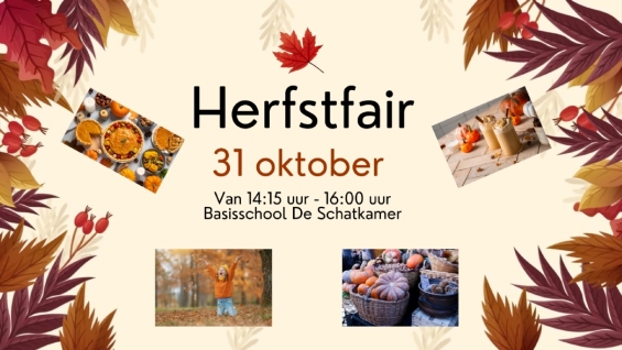 Herfstfair bij basisschool De Schatkamer