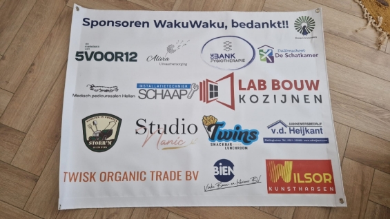 Eerste Waku Waku levert bijna €2300  op