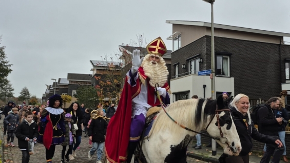 Intocht van Sinterklaas trekt veel bezoekers