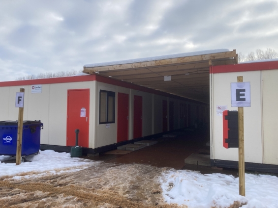 Beleving sneeuw op Noodopvang Walibi