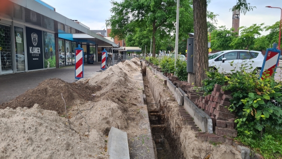 Nieuwe kabels en huisje voor stroomnet in Biddinghuizen Nieuwe kabels en huisje voor stroomnet in Biddinghuizen